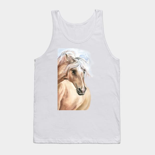 Horse Tank Top by Kira Balan